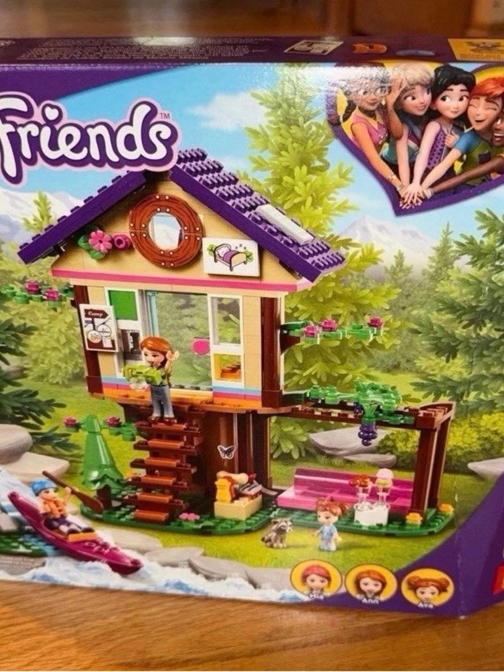 Lego Friends. Forest House #41678. Used w/Box. Lego Playset.